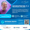 Cartel del MeetUp de WordPress del 25 de septiembre de 2026
